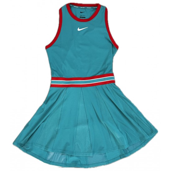 VESTIDO NIKE COURT SLAM RG - VERDE/VERMELHO VESTIDO NIKE COURT SLAM RG - VERDE/VERMELHO